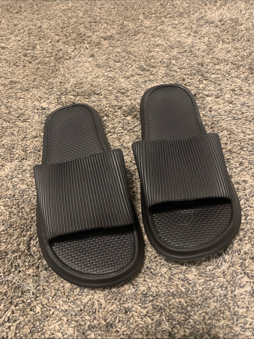 Amazon Women's Black Slide Sandals